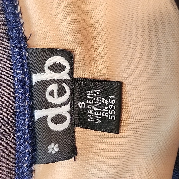 Deb - Juniors Size Small - Blue Formal Short Dress - Picture 5 of 5